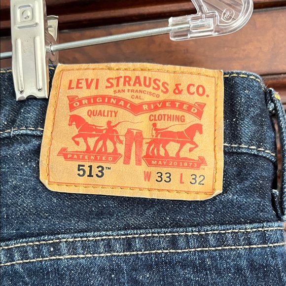 Levi's Classic Indigo Straight Jeans - Picture 2 of 4